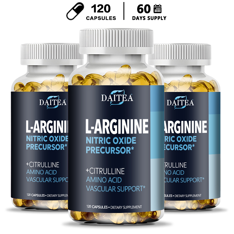 Pre Workout Supplement - Daitea L-Arginine Supplement - For energy,