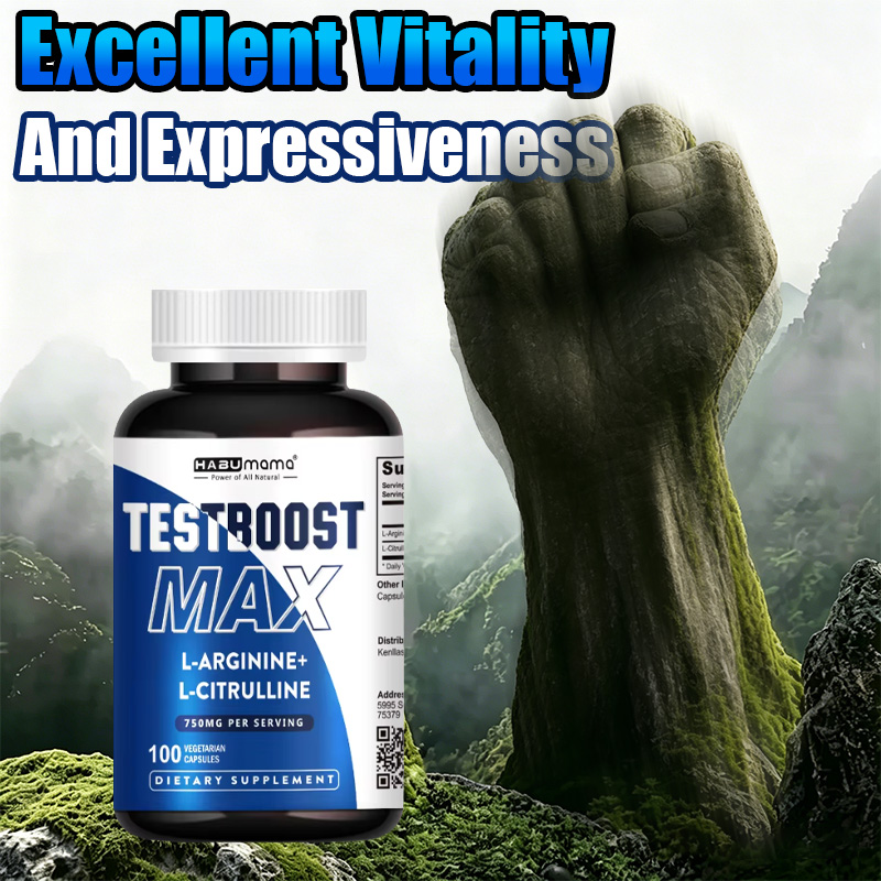 Pre Workout Supplement - Best Male Supplements with L-ARGININE,L-CITRULLINE,Energy and