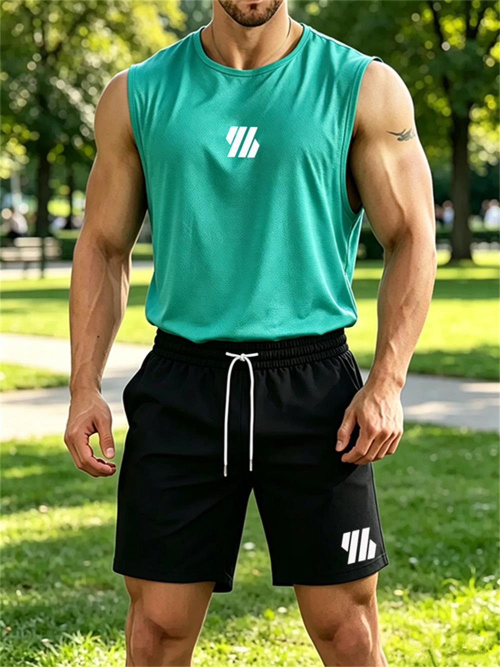 2026 new Men's Brand Vest Two- - Fitness & Nutrition Lab review and price