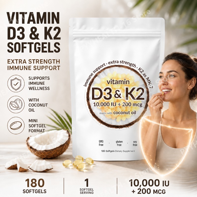 Vitamin D3 K2 Softgels with MK - Vitamin D3 K2 Drop review and price