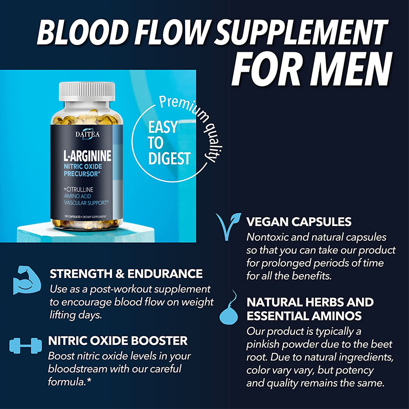 Daitea L-Arginine Supplement - - Pre Workout Supplement review and price