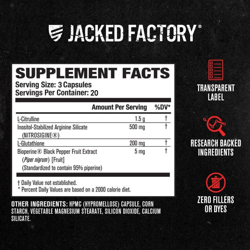 Nitric Oxide Booster Pre-Worko - Pre Workout Supplement review and price