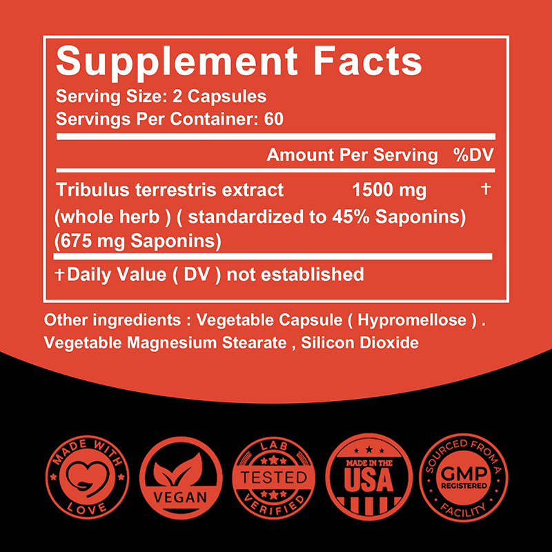 Tribulus Capsules - Lose Exces - Pre Workout Supplement review and price