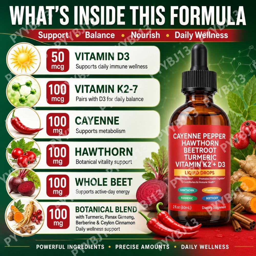 Pepper Drops 60ml Supports Met - Vitamin D3 K2 Drop review and price