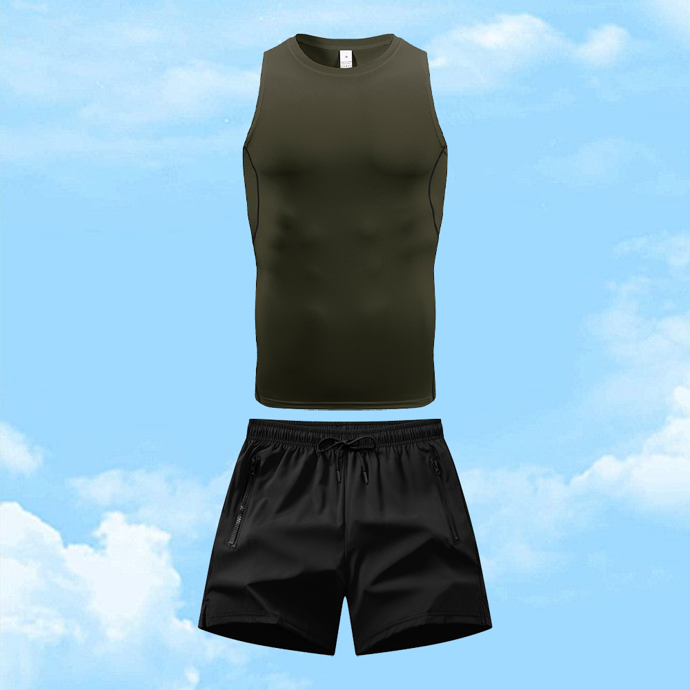 Men's Casual Sportswear Set Qu - Fitness & Nutrition Lab review and price