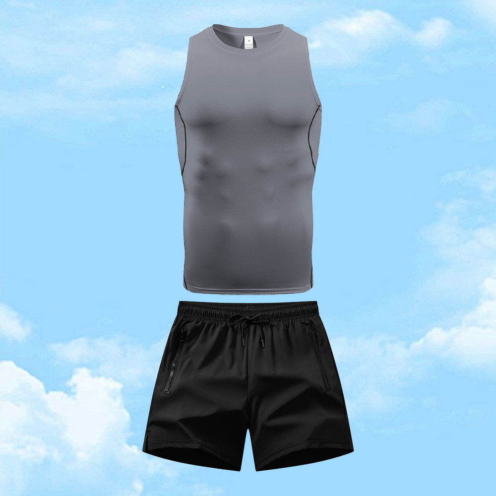 Men's Casual Sportswear Set Qu - Fitness & Nutrition Lab review and price