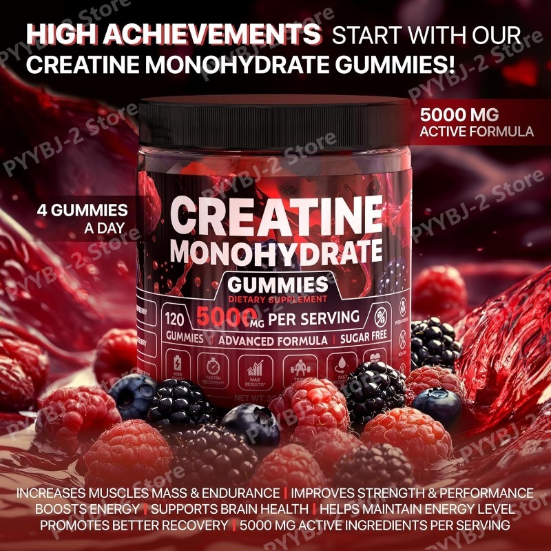 Creatine Monohydrate Gummies R - Pre Workout Supplement review and price