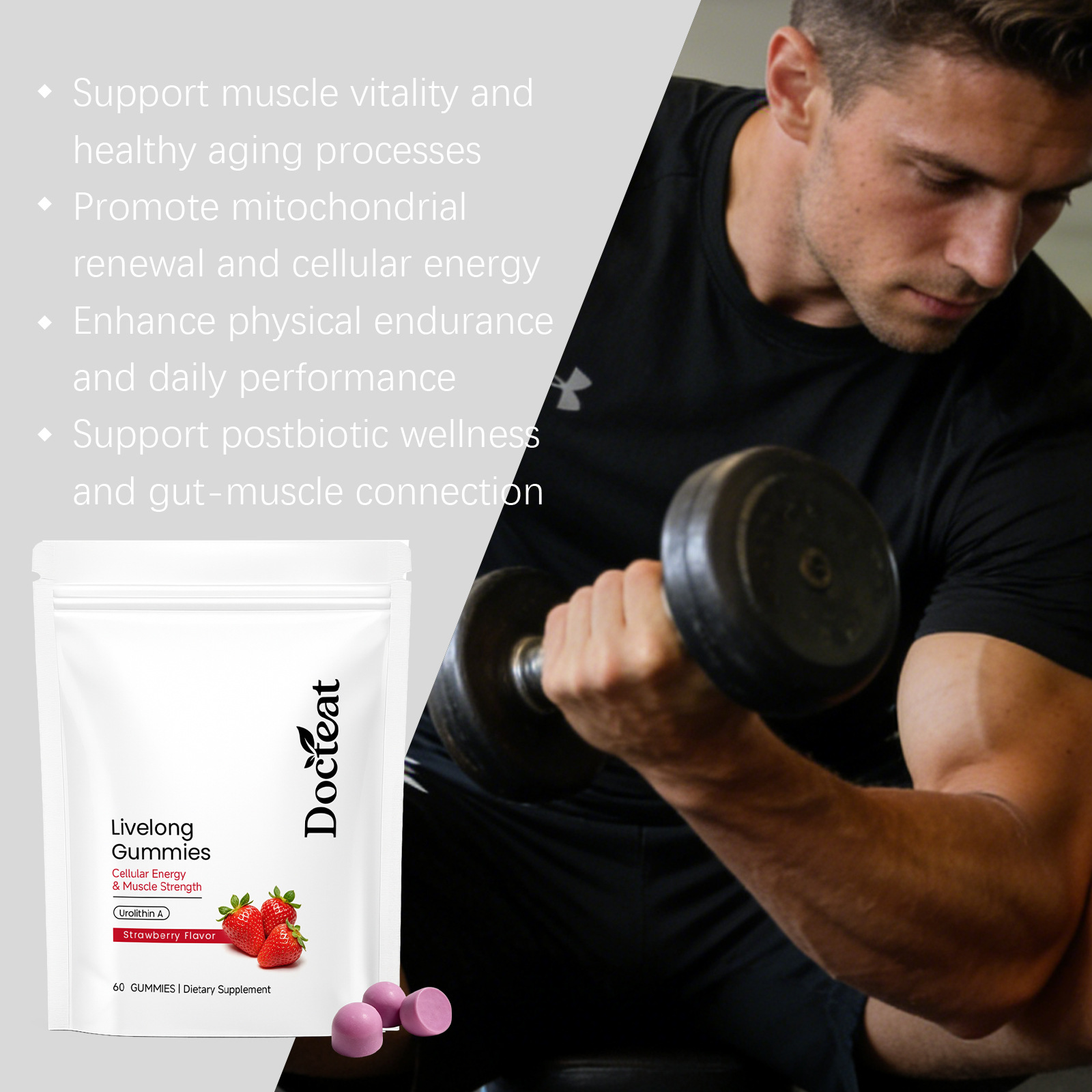 Muscle Performance Energy Gumm - Pre Workout Supplement review and price